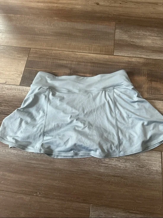 Nike Women's Light Blue Athletic Skort - Picture 2 of 2